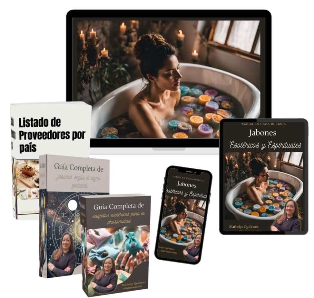 Libro Jabones Esotéricos Y Espirituales PDF + Bonos Gratis